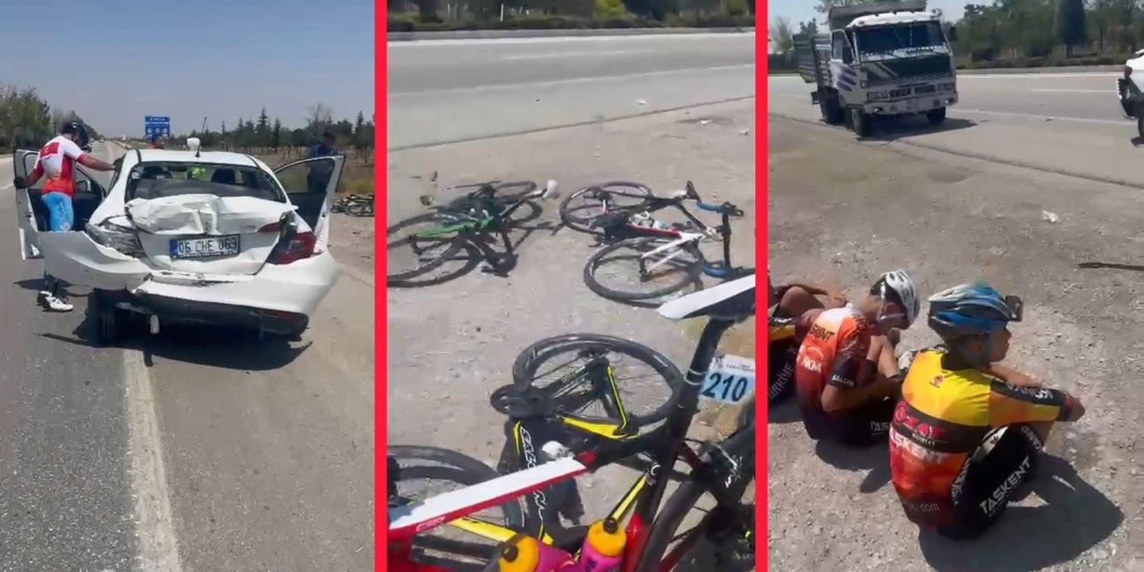 Milli Para Bisiklet Takımı, Konya’da ölümle burun buruna geldi