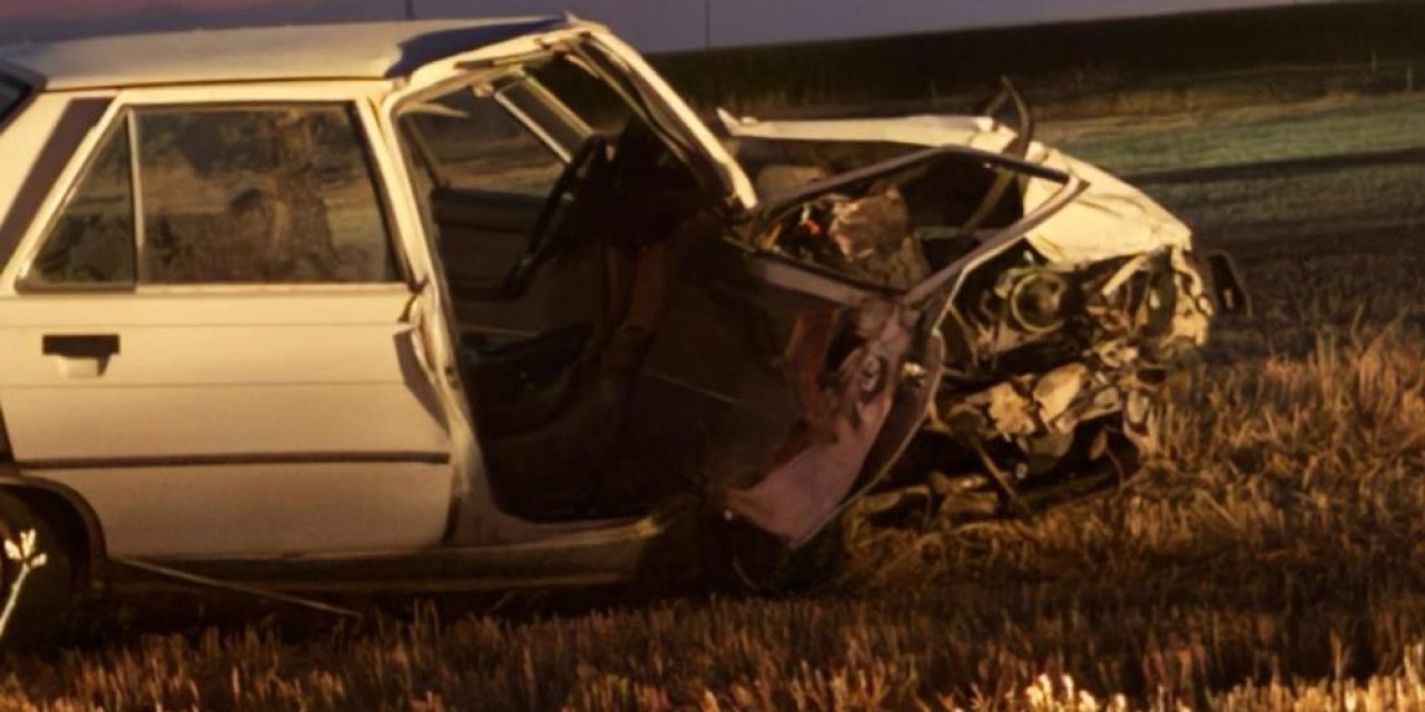 Düğün konvoyunda kaza! Torun ve babaanne ağır yaralı