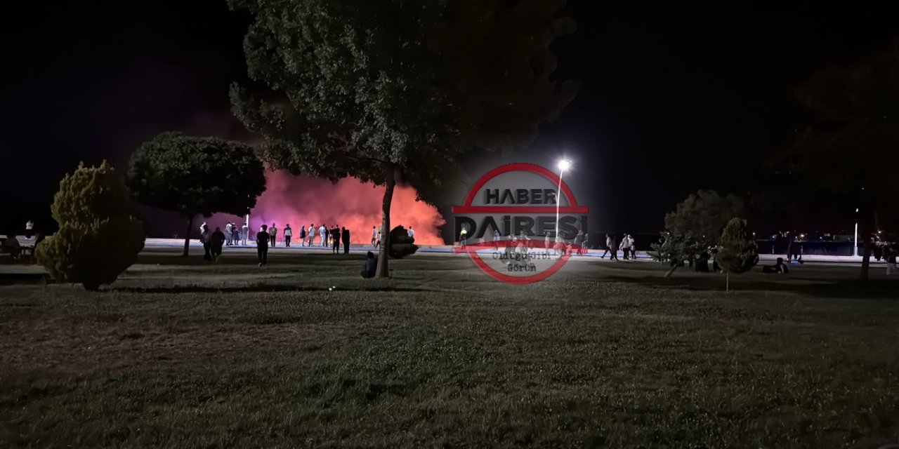 Konya Beyşehir’de çocukların oyunu sazlığı yaktı