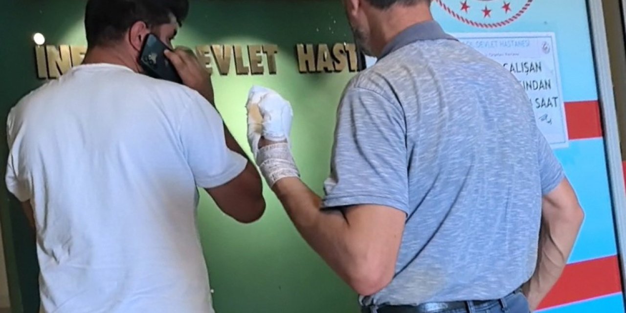 Torunlarına uçurtma yapmak isterken parmakları parçalandı