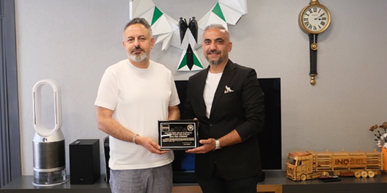 Konyaspor'un eski Başkanı Korkmaz'a vefa ziyareti