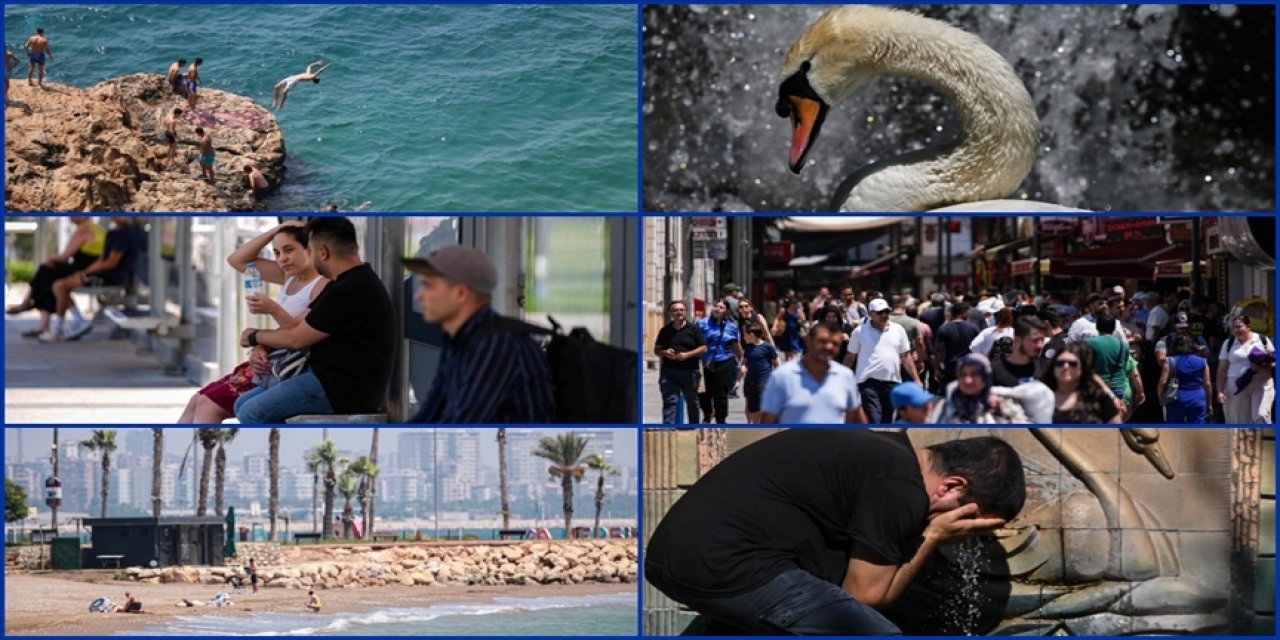 Hava sıcaklığı bugün 6 ilde 40 dereceyi aştı