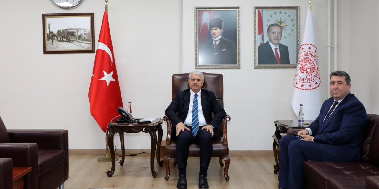 Konya’nın yeni SGK İl Müdürü Erkin Avcı’dan ilk ziyaret