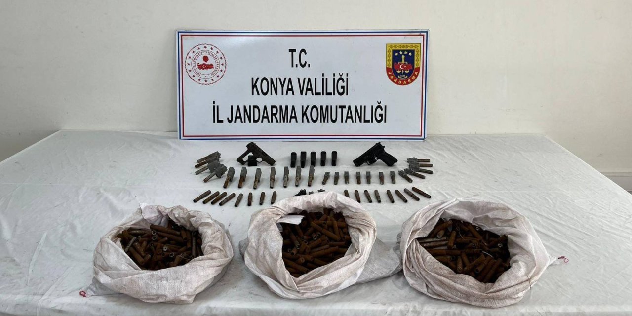 Konya’da bağ evine jandarma baskını