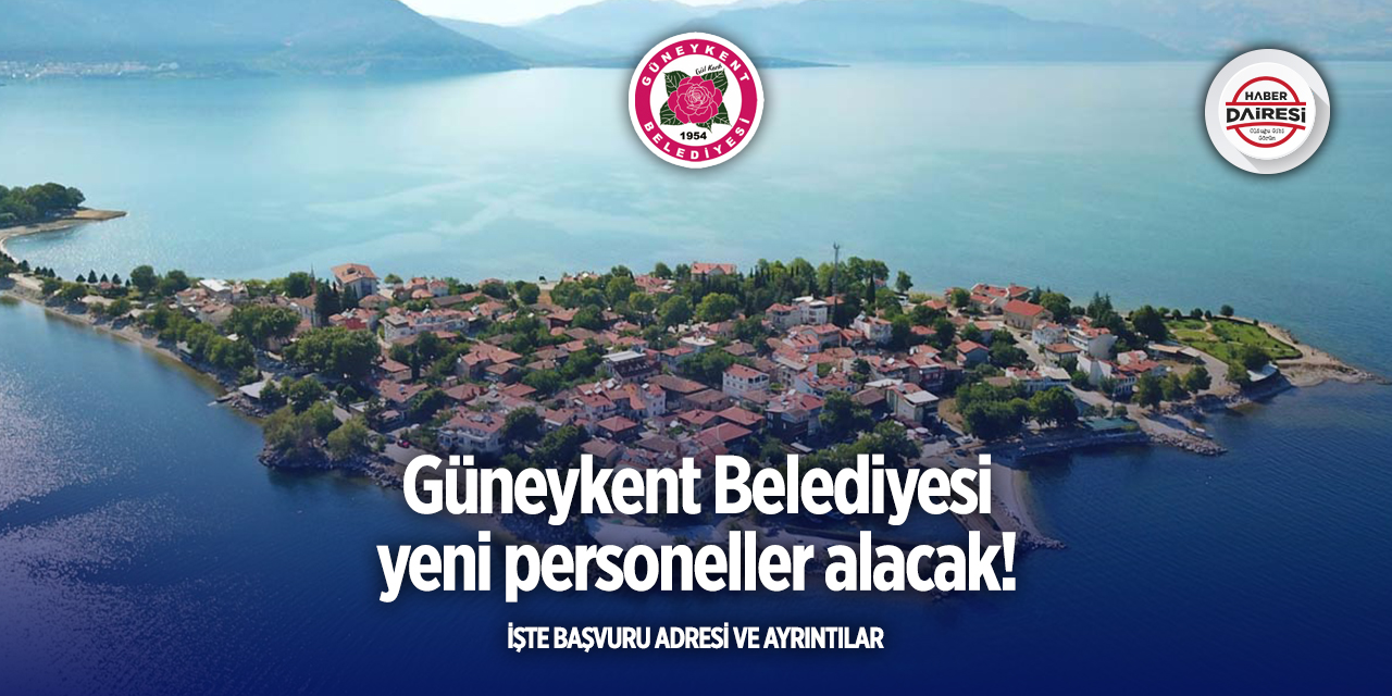 Isparta Güneykent Belediyesi iş ilanları 2025