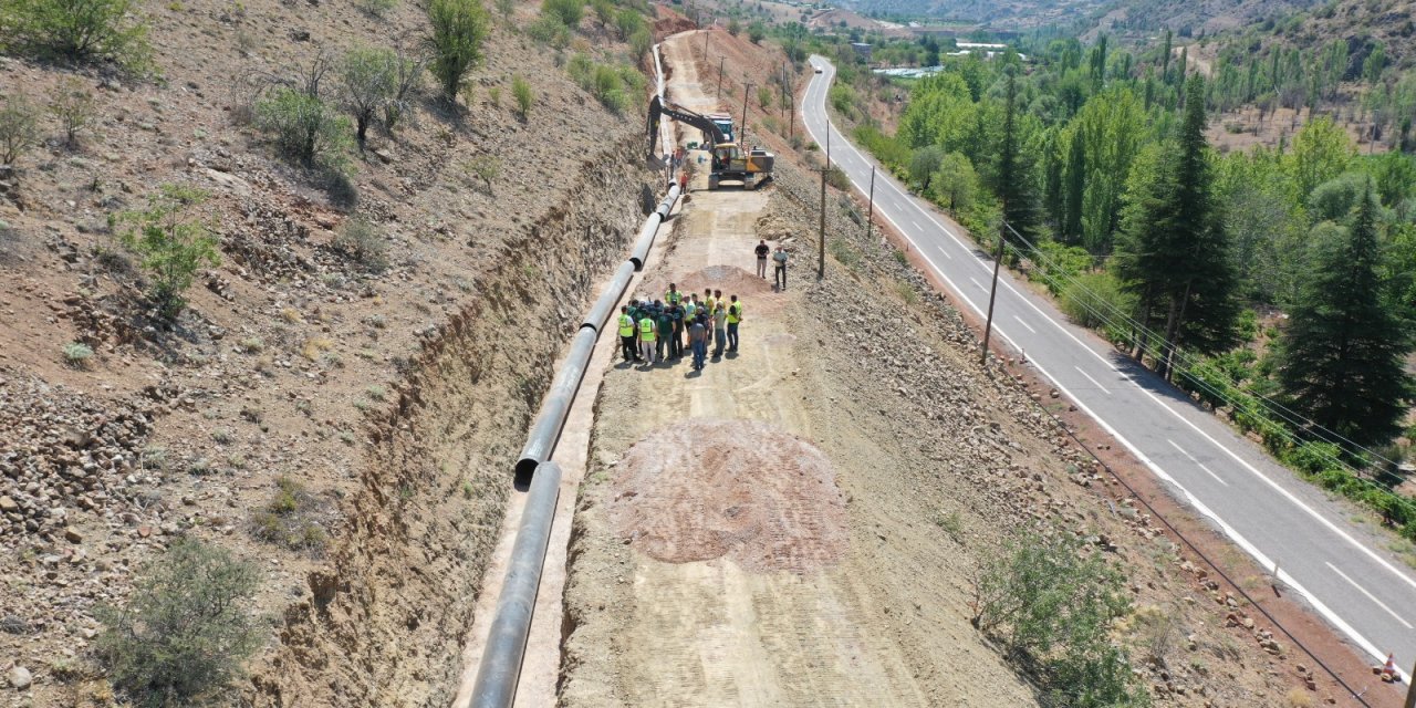 Konya’ya binlerce hektarlık tarım arazisi için su getiriliyor