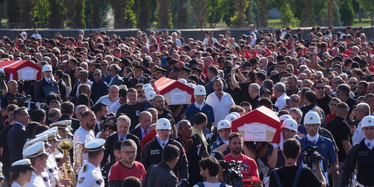 Biri Konyalı 5 orman şehidi AKUT gönüllüsüne son veda