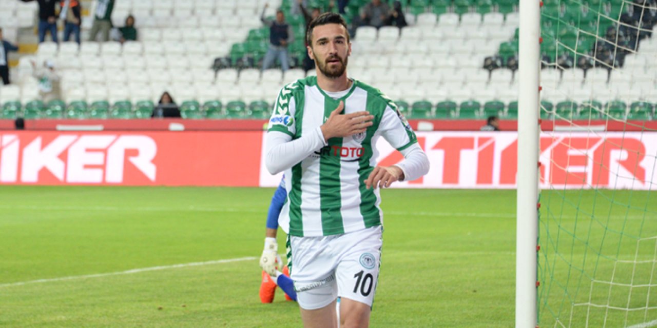 Konyaspor’un gol kralı yeni takımına transfer oldu