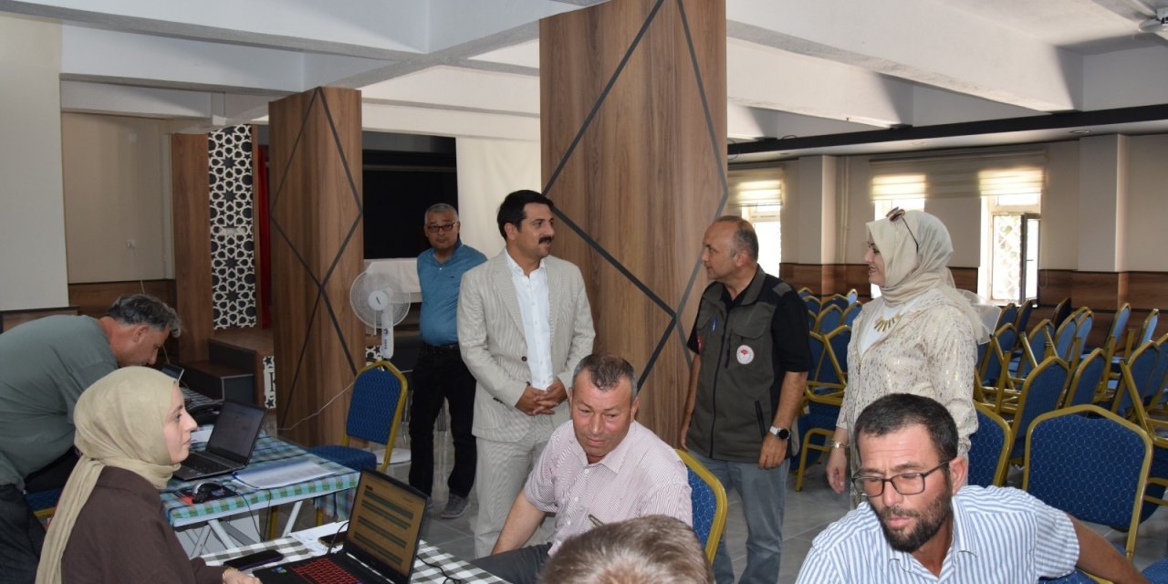 Konya'nın tarım başkenti ilçesinde sayım heyecanı