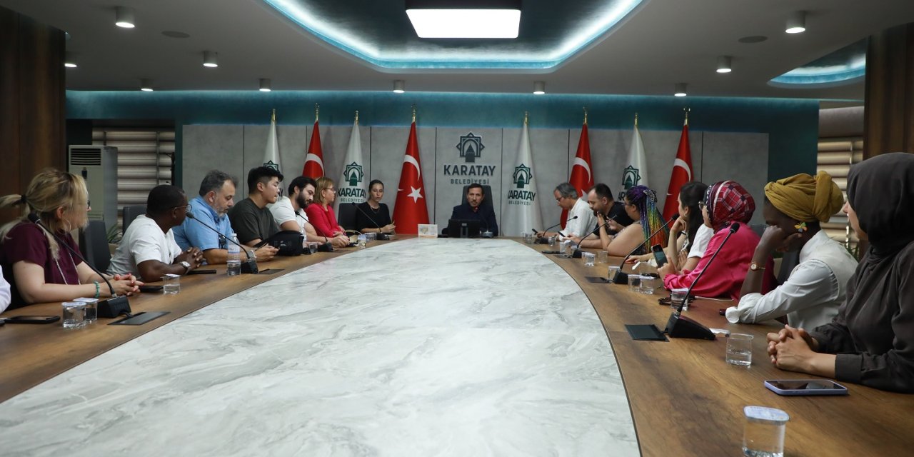 Başkan Kılca, yabancı öğrencilere Konya’yı ve Türk mutfağını anlattı