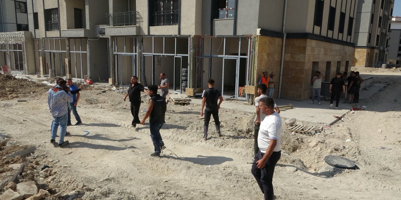 Şantiye işçileri arasında taşlı sopalı kavga: 16 yaralı