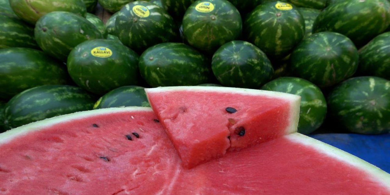 Konya’da yazın serinletici meyvesi sağlık riski oluşturabiliyor