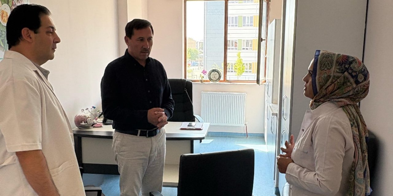 Başkan Kılca sağlık çalışanları ve esnafla buluştu