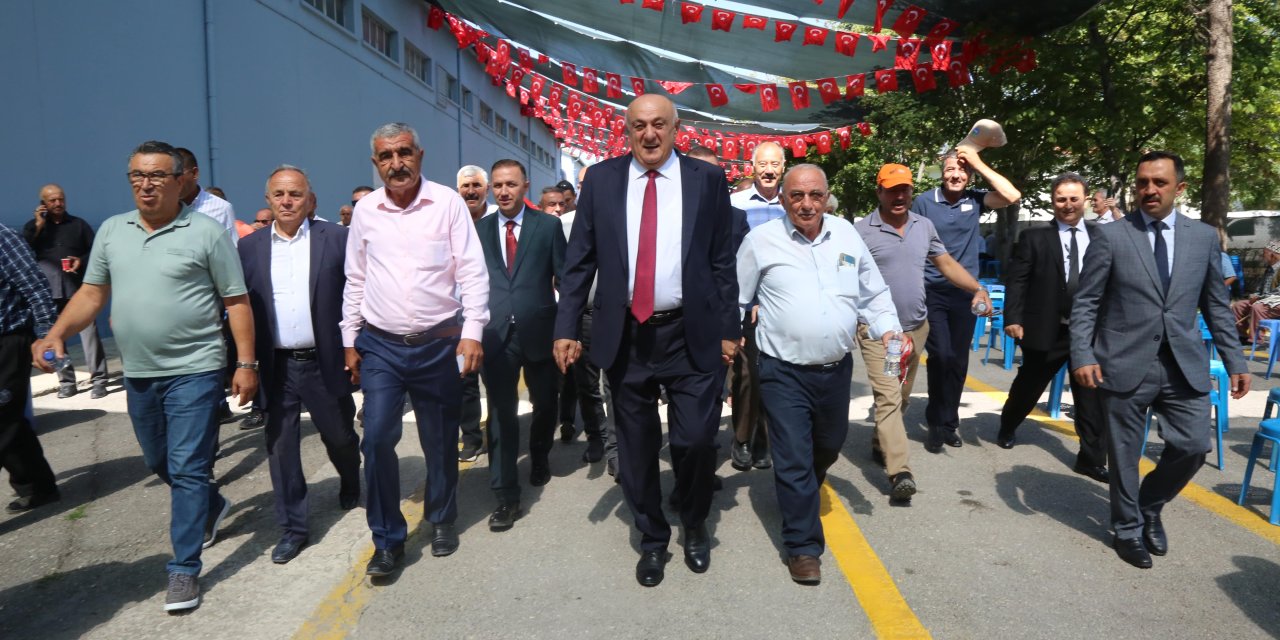 Konya çiftçisi Başkan Erkoyuncu’nun Soma kararına destek verdi