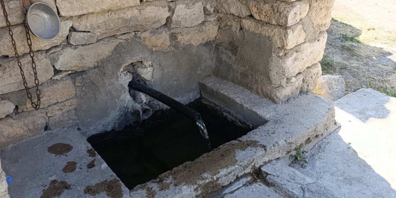 Konya’nın kuruyan çeşmesi yıllar sonra yeniden aktı