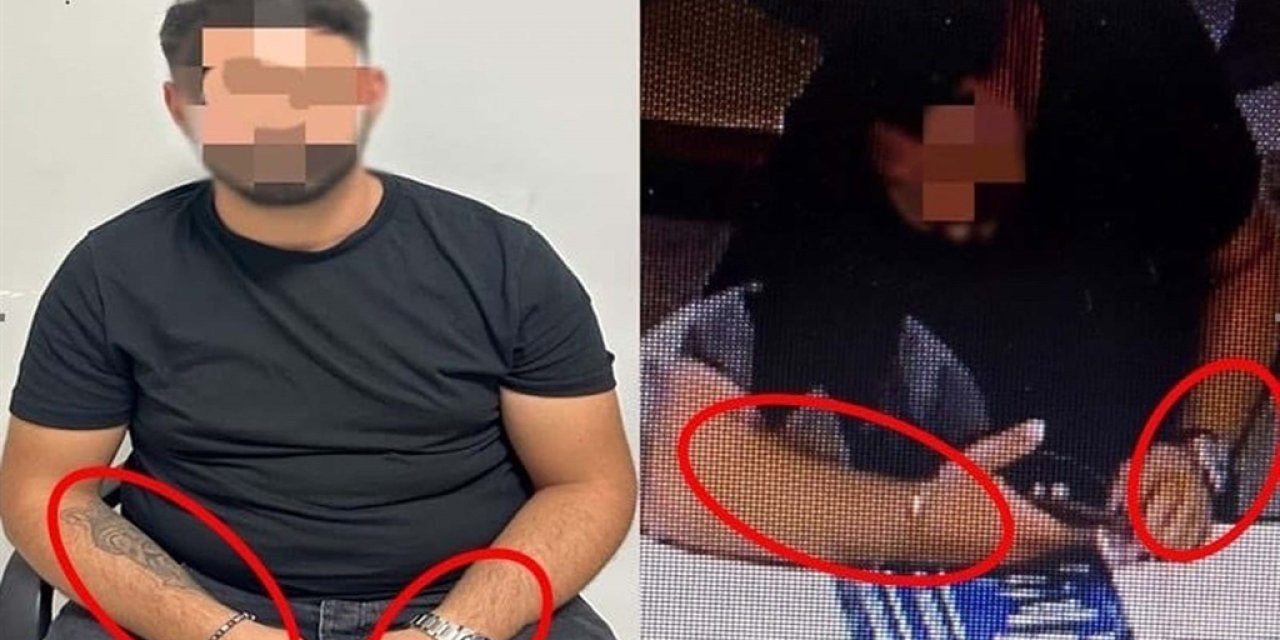 1,5 milyon lira dolandırdı! Kolundaki dövme şahsı ele verdi