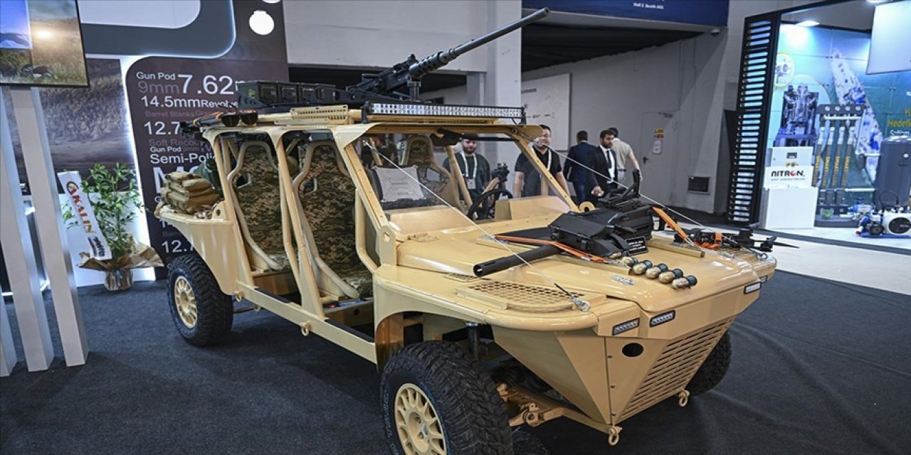 Ultra hafif tekerlekli taktik aracı IDEF’te yoğun talep topladı