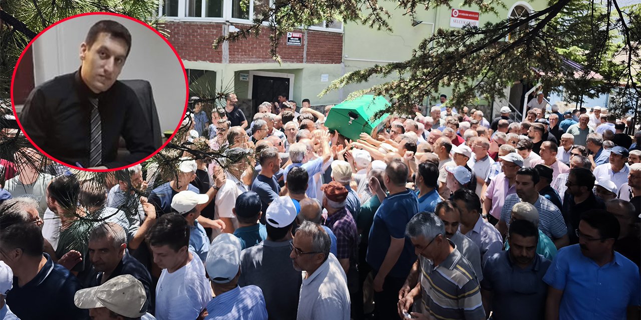 Konya, bisiklet kazasında can veren Ahmet Ekizer’i son yolculuğa uğurladı