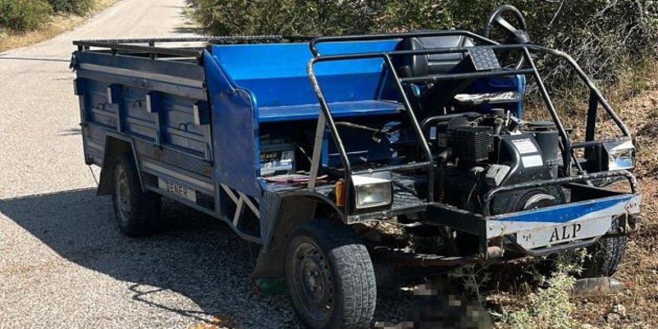 Devrilen patpatın altında kalarak can verdi