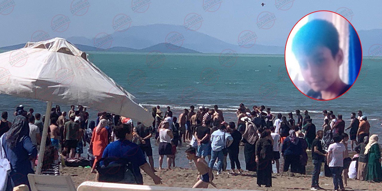 Konya Karaburun Plajında suya giren çocuktan acı haber geldi