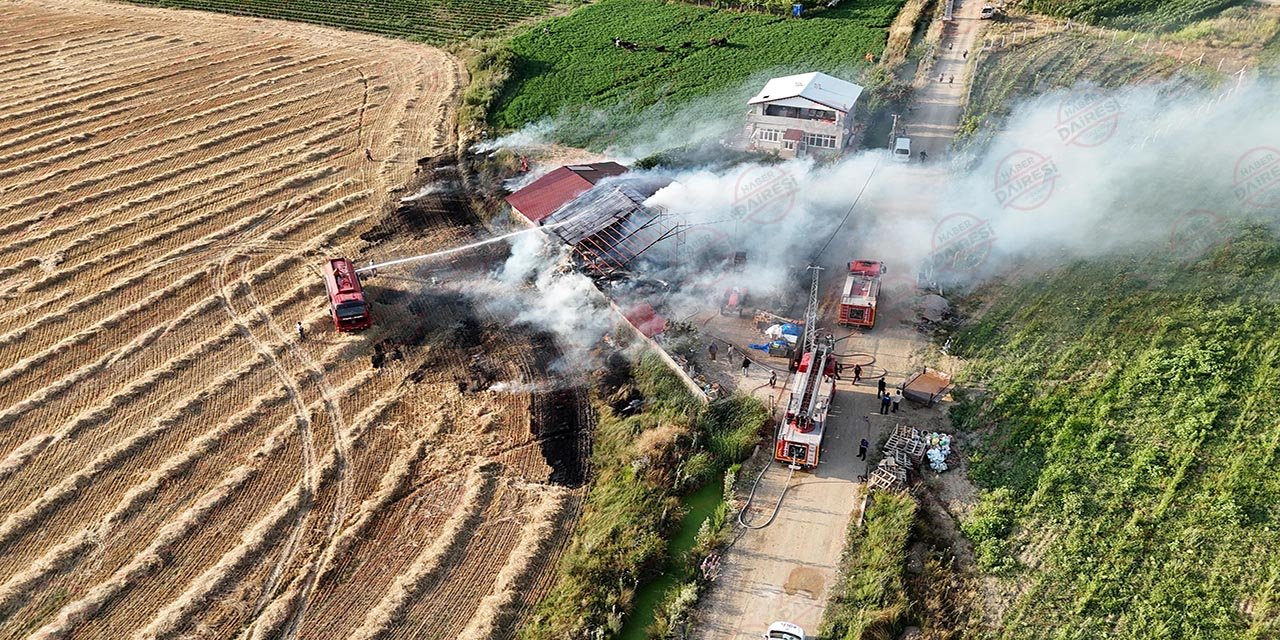Konya’da yangın paniği! Bir kişi hastanelik oldu