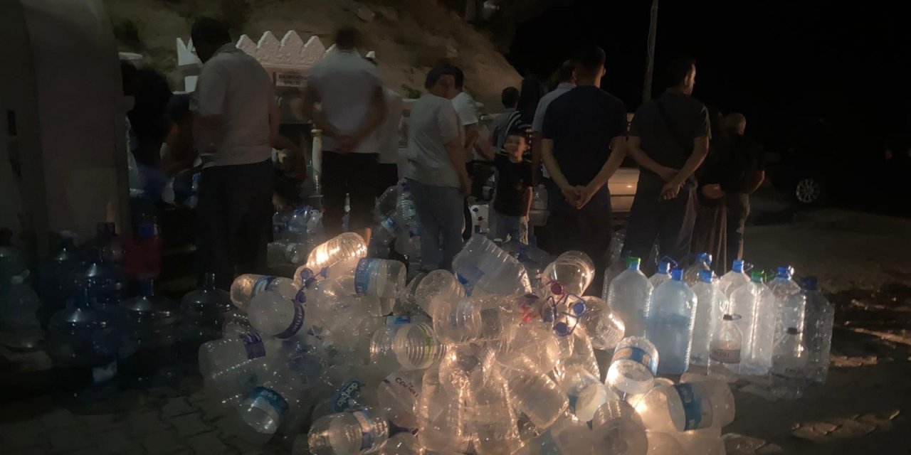 Konya’da gece yarısı şok eden kuyruk
