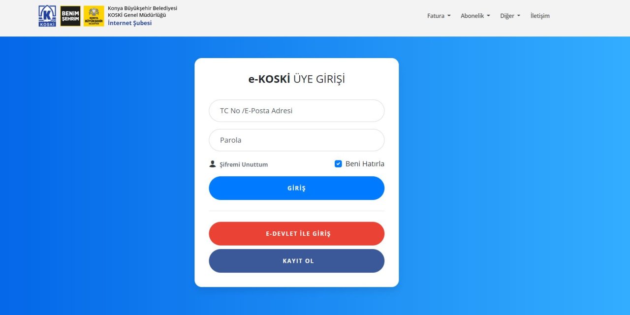 e-KOSKİ rekor sayıya ulaştı