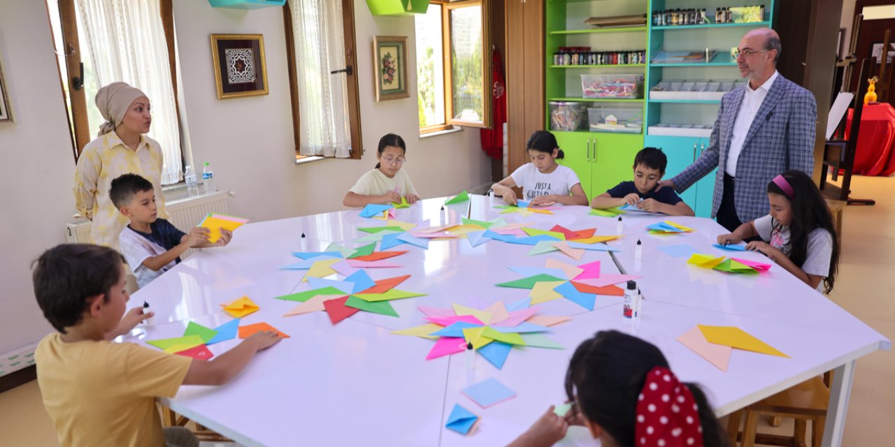 Selçuklu’daki bu atölye çocukları geleceğe hazırlıyor