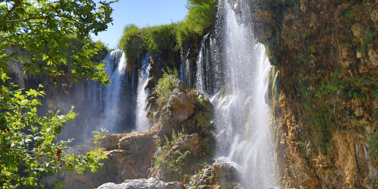 Konya'nın denize ihtiyacı yok, serinlemek isteyen saklı cennete koşuyor