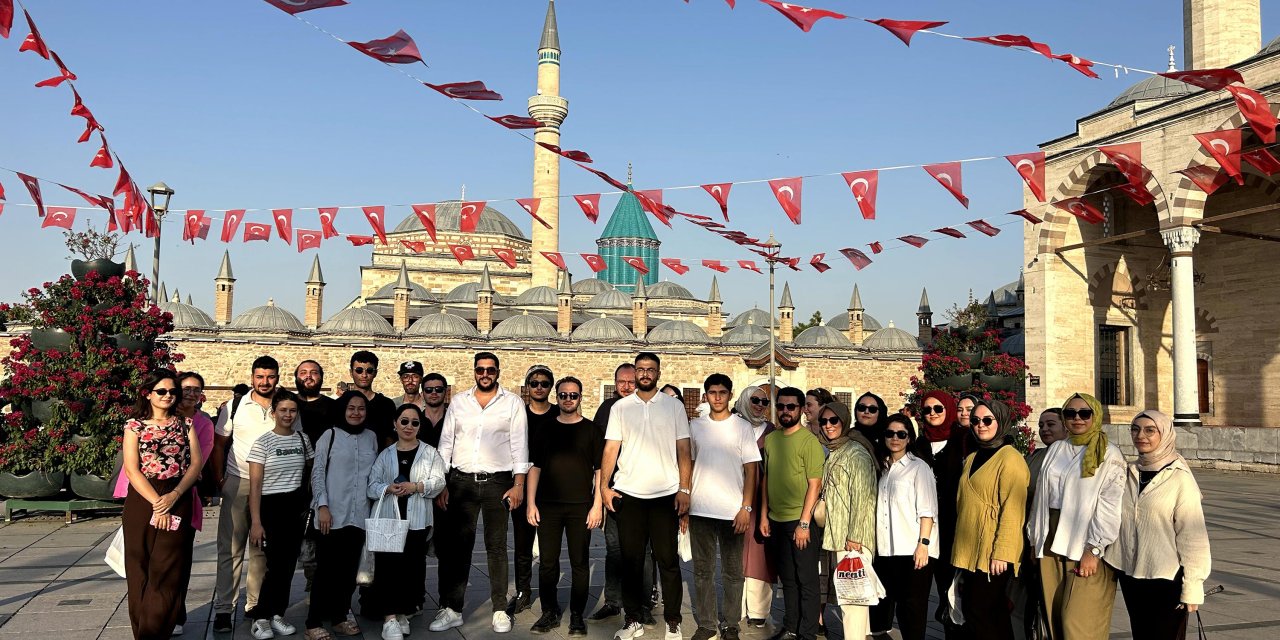 Konya'dan 532 kilometrelik gençlik köprüsü