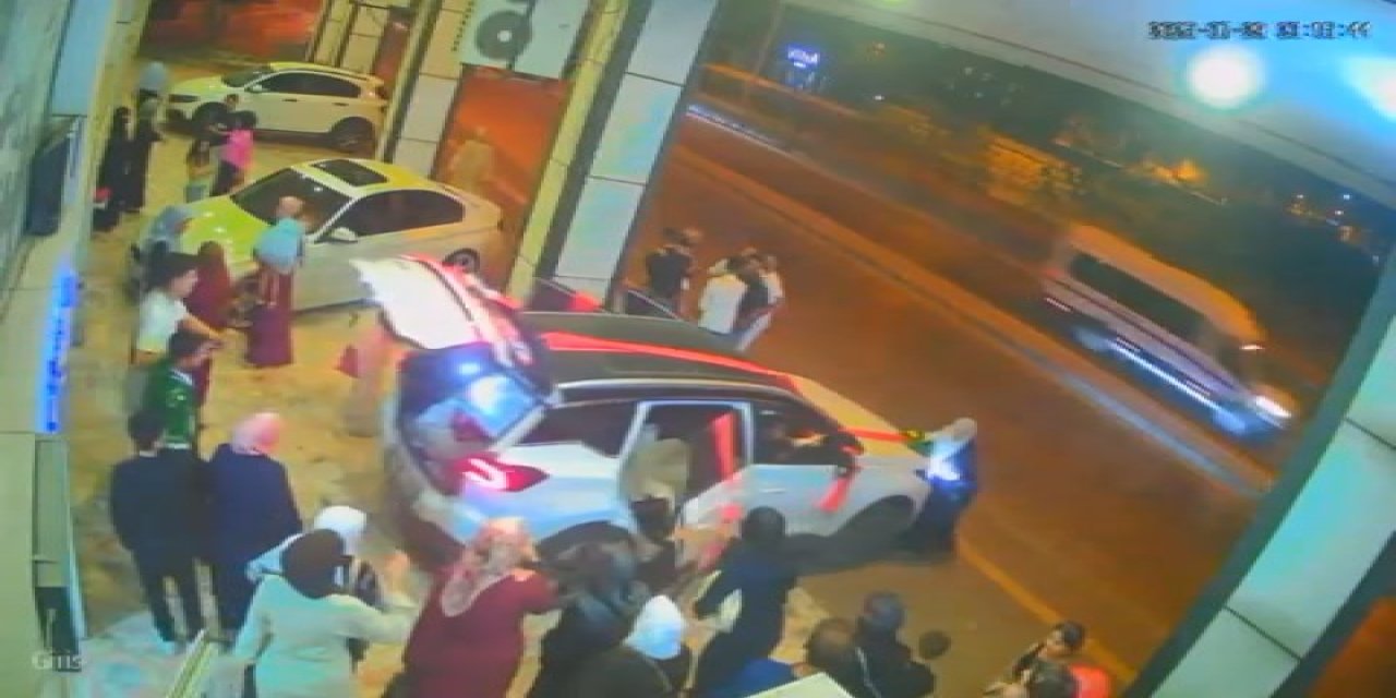 Düğün çıkışı yürekler ağza geldi! Gelin ölümden döndü