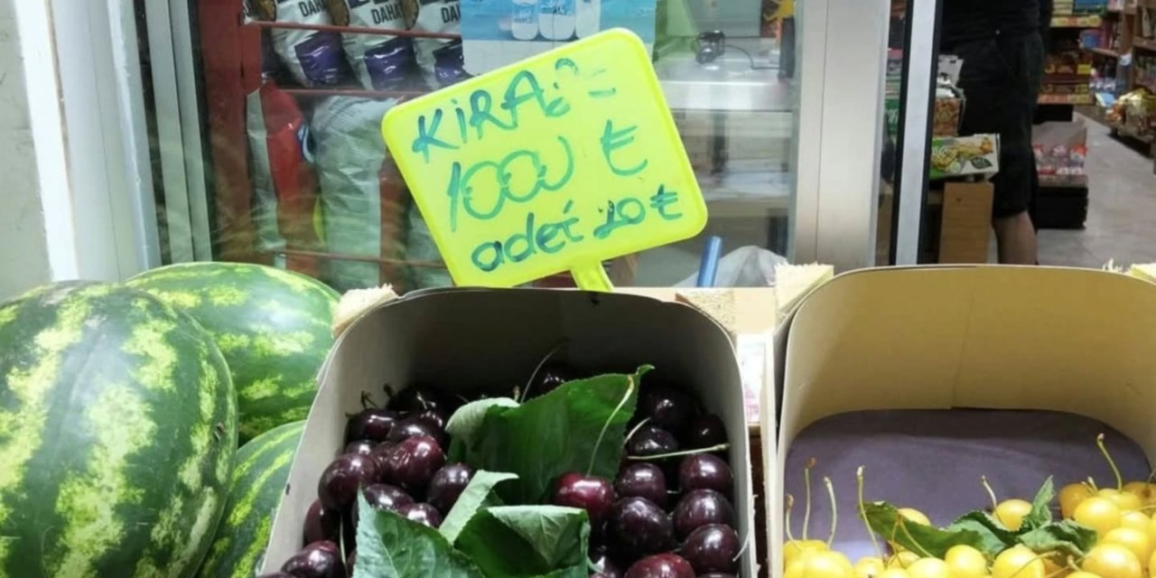 Bu kadarını kimse beklemiyordu! Konya’da kirazın tanesi 20 TL