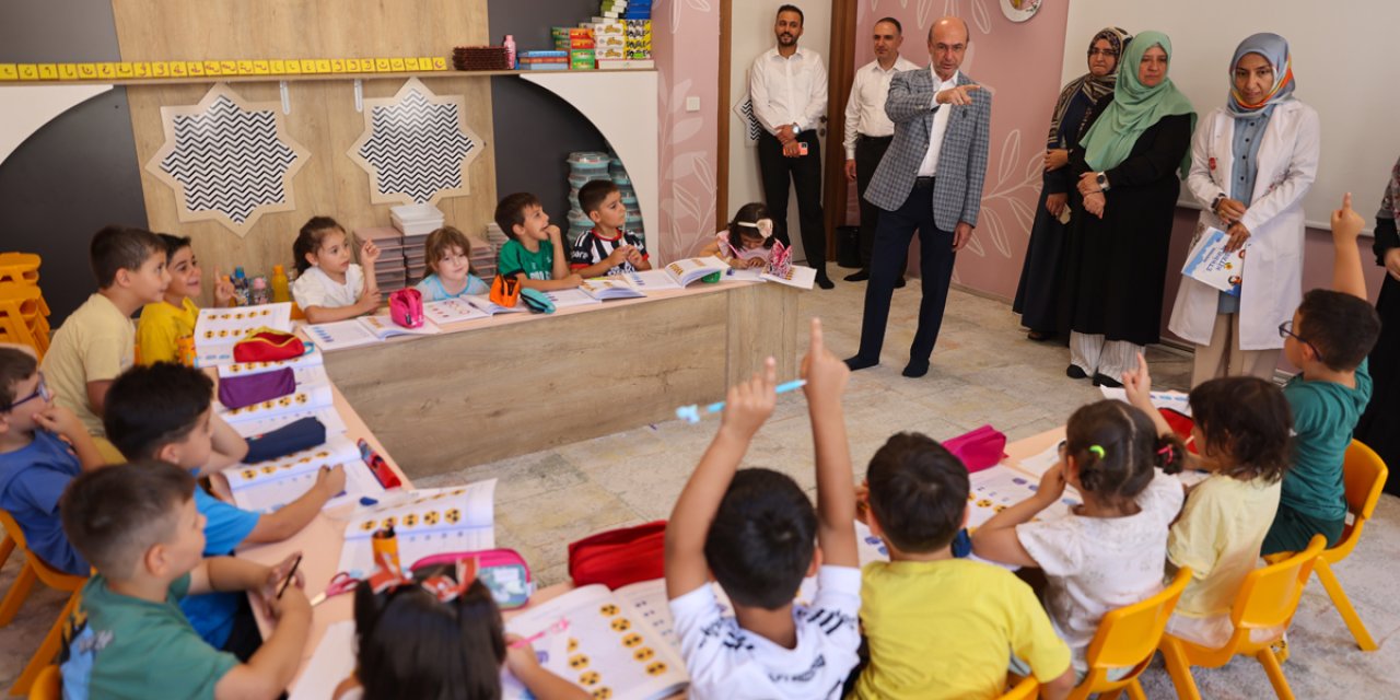 Selçuklu’daki ilim yuvası çocukların geleceğini inşa ediyor