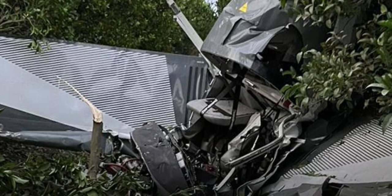 Evlilik teklifi için havalanan uçak düştü