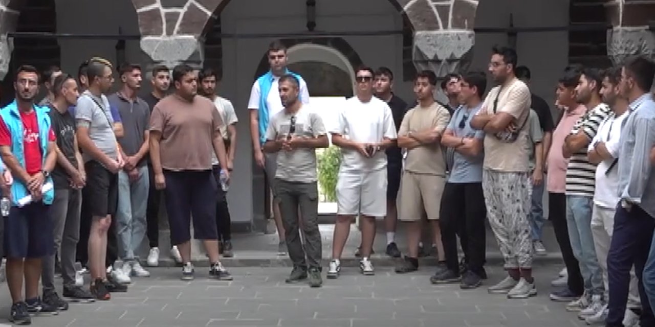 Konya’dan Hakkari’ye! Gençler kültür ve tarih yolculuğunda