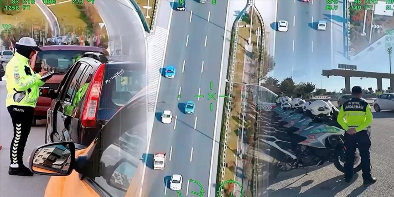Trafik denetimlerinde 2 milyon 845 bin araç kontrol edildi