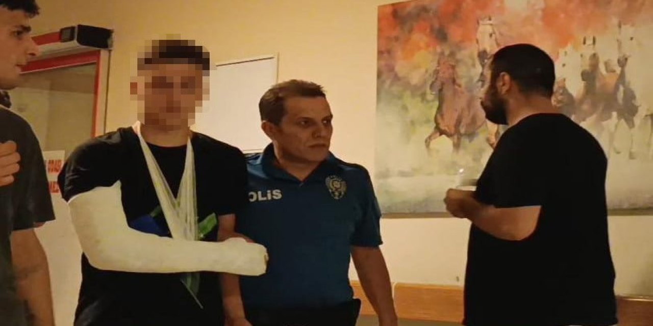 Kıza laf atıp sevgilisini bıçakladı