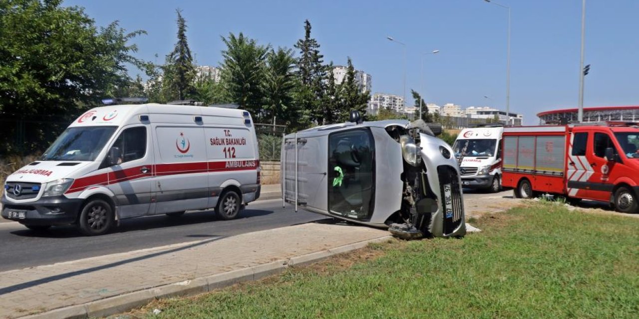 Bu kazayı gören herkes telefona sarıldı