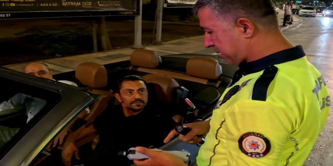 Denetime takılan gurbetçi sürücü alkollü çıktı, ehliyetine el konuldu