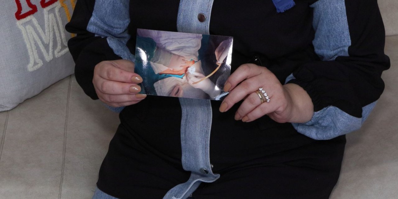 Sezaryen doğum yapan kadın dehşeti yaşadı