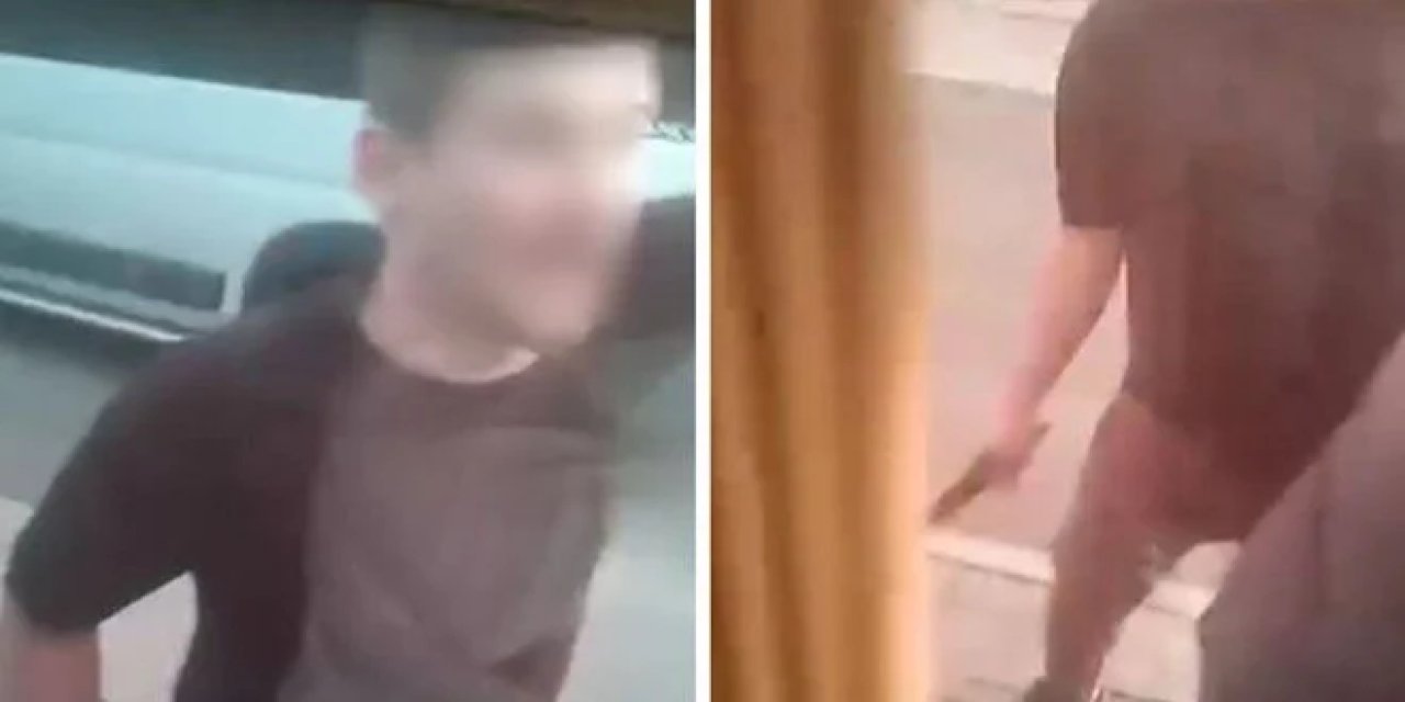 Korna sesine bıçakla karşılık verdi