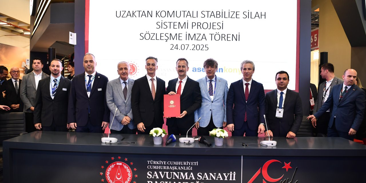ASELSAN Konya, savunma sanayiinde stratejik projeye imza attı