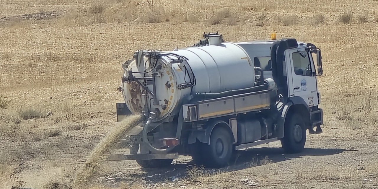 Eskişehir’de belediye vidanjörüne kaçak deşarj cezası