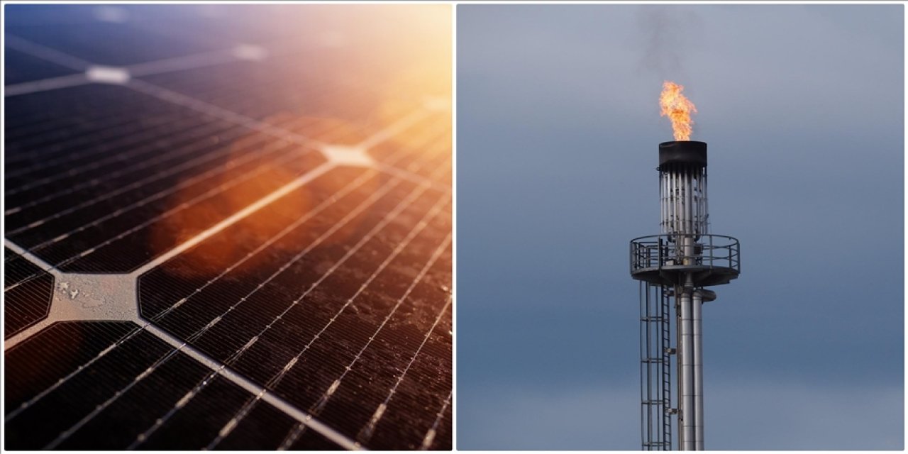 Temmuzda elektrik üretiminde doğal gaz ve güneş artışta