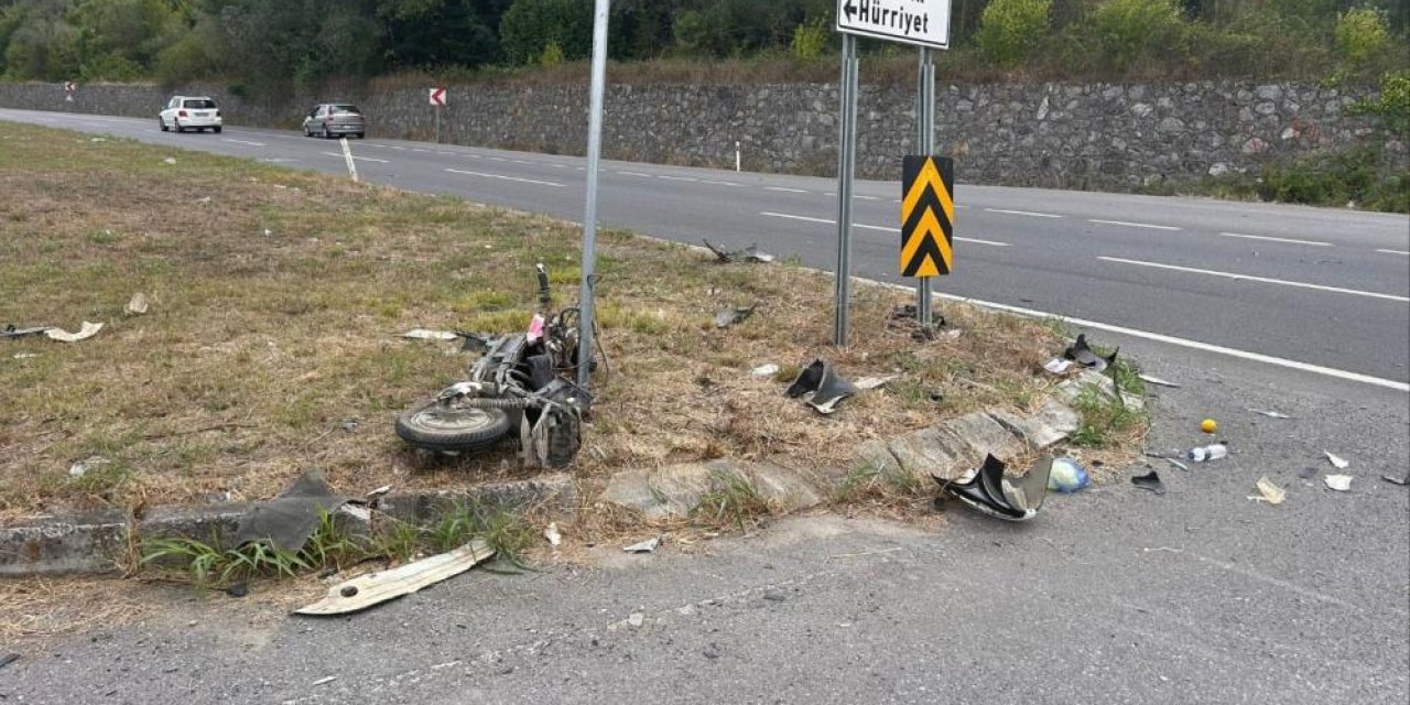 Otomobilin çarptığı 83 yaşındaki bisikletli öldü