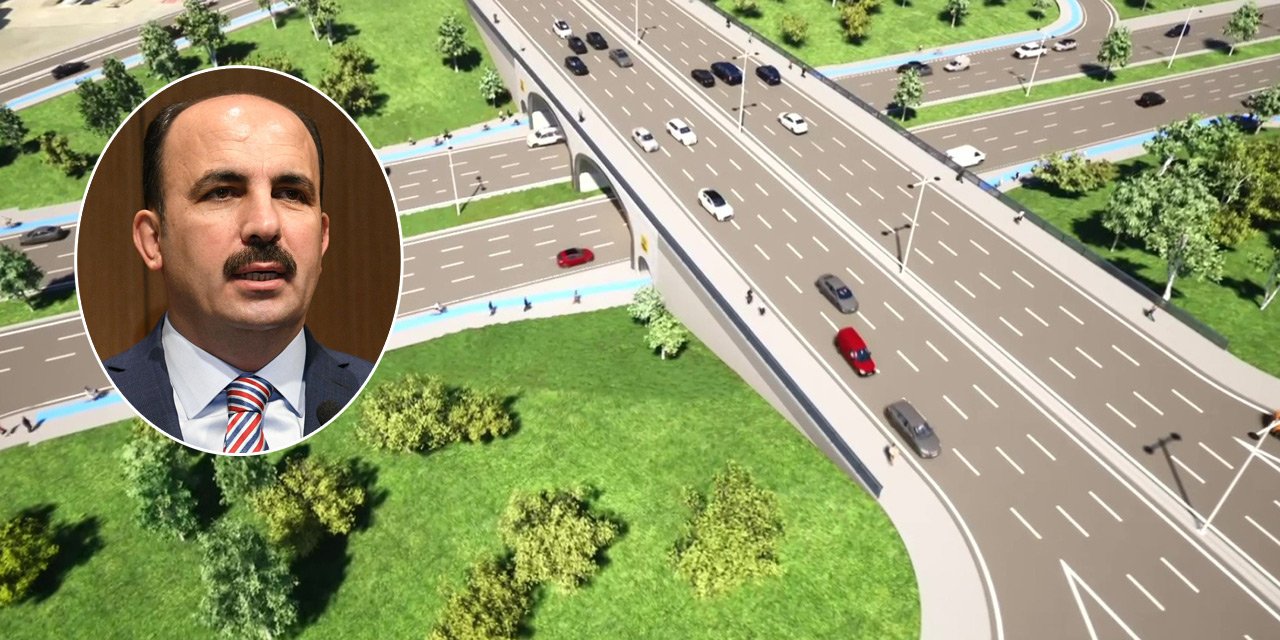 Konya trafiğinin kalbindeki köprülü kavşak yıkılıyor