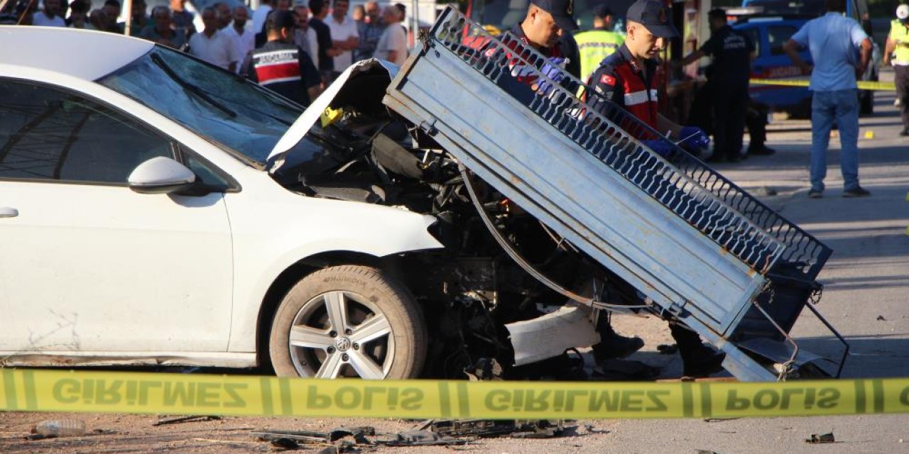 Yürek yakan kaza! Böbreğini verdiği oğluyla birlikte öldü