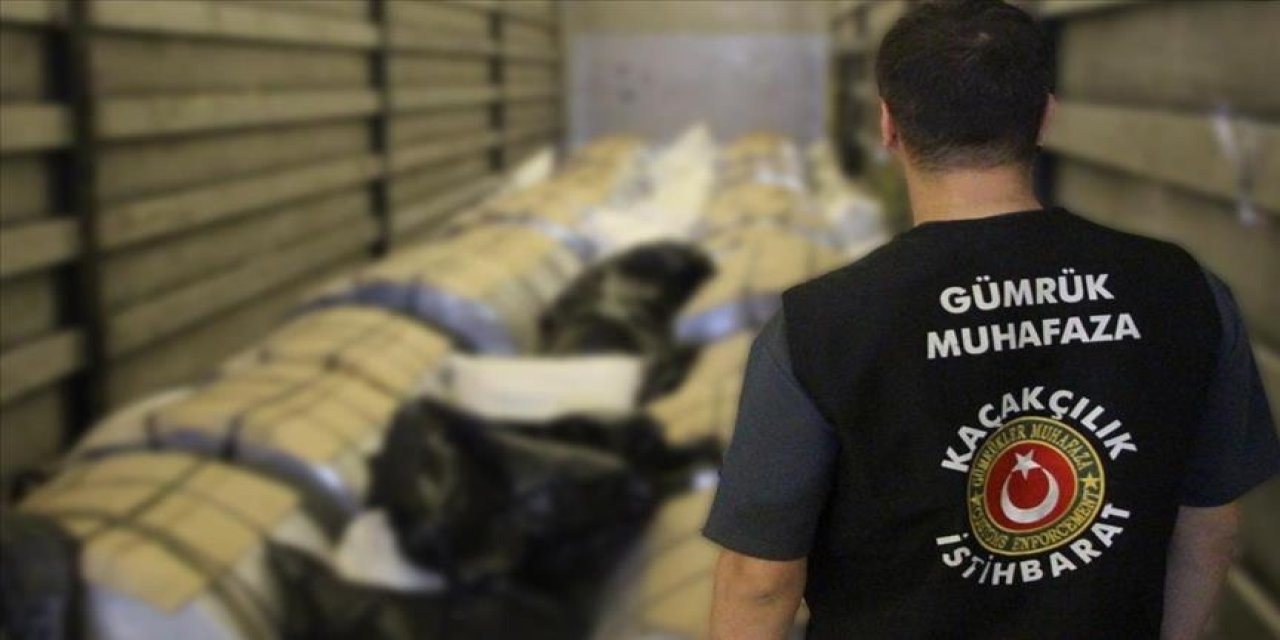 Gümrük Muhafaza’dan operasyon! 1,4 ton uyuşturucu ele geçirdi