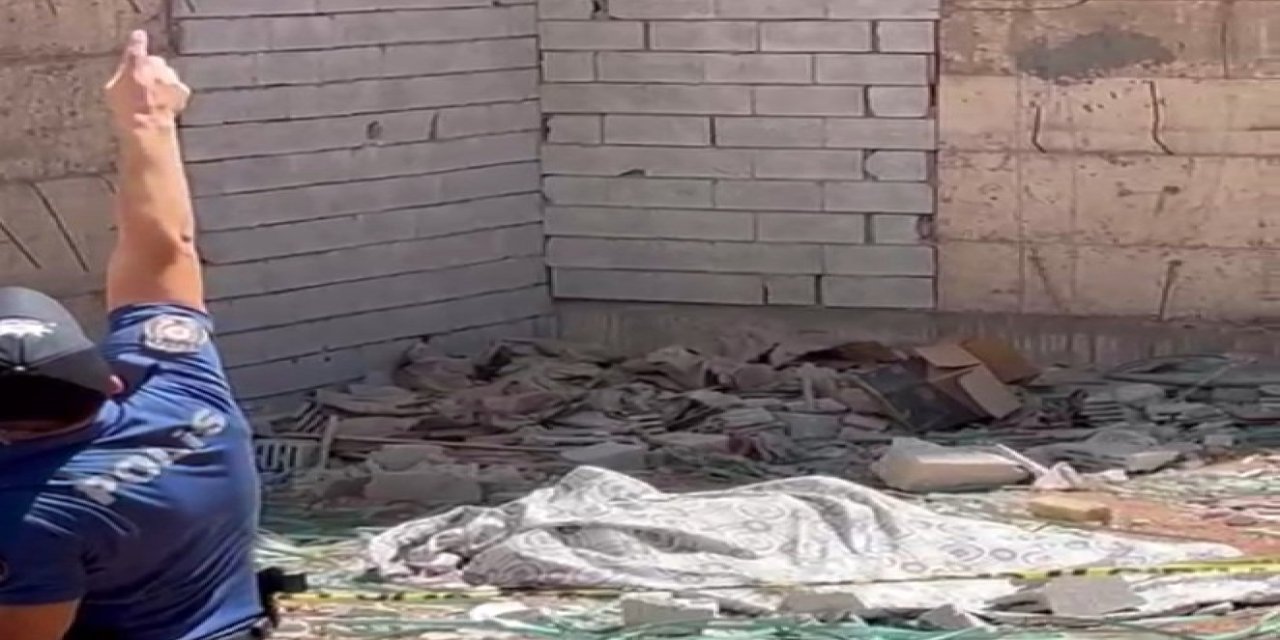 İnşaatın 5'inci katından düşen işçi feci şekilde can verdi