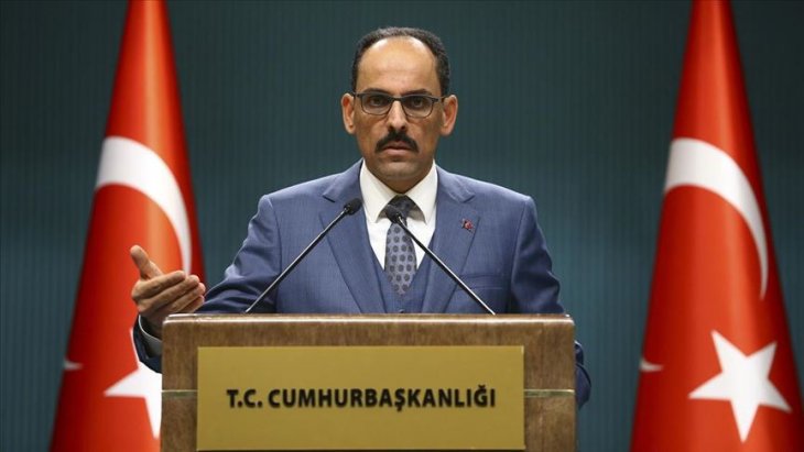 Cumhurbaşkanlığı Sözcüsü Kalın'dan koronavirüse karşı birlik vurgusu